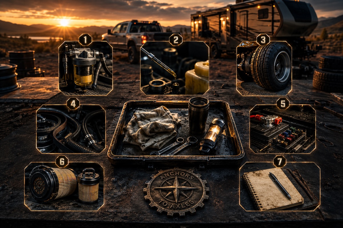 Top 7 maintenance habits that cut breakdowns in half, from diesel rituals to axle inspections you can do in 10 minutes